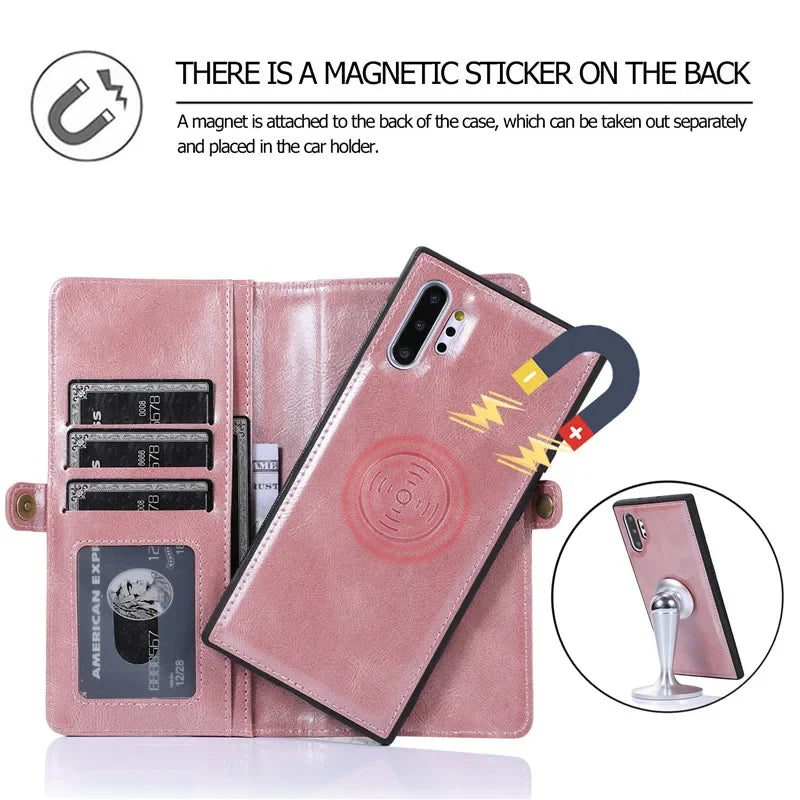 Zleepy Flip Leather Wallet Case For Samsung Zleepy Flip Leather Wallet Case For Samsung